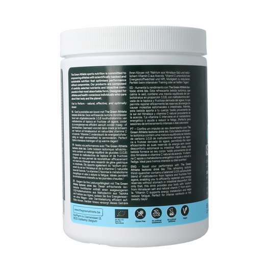 The Green Athlete Isotonic drink bio 504 Gram
