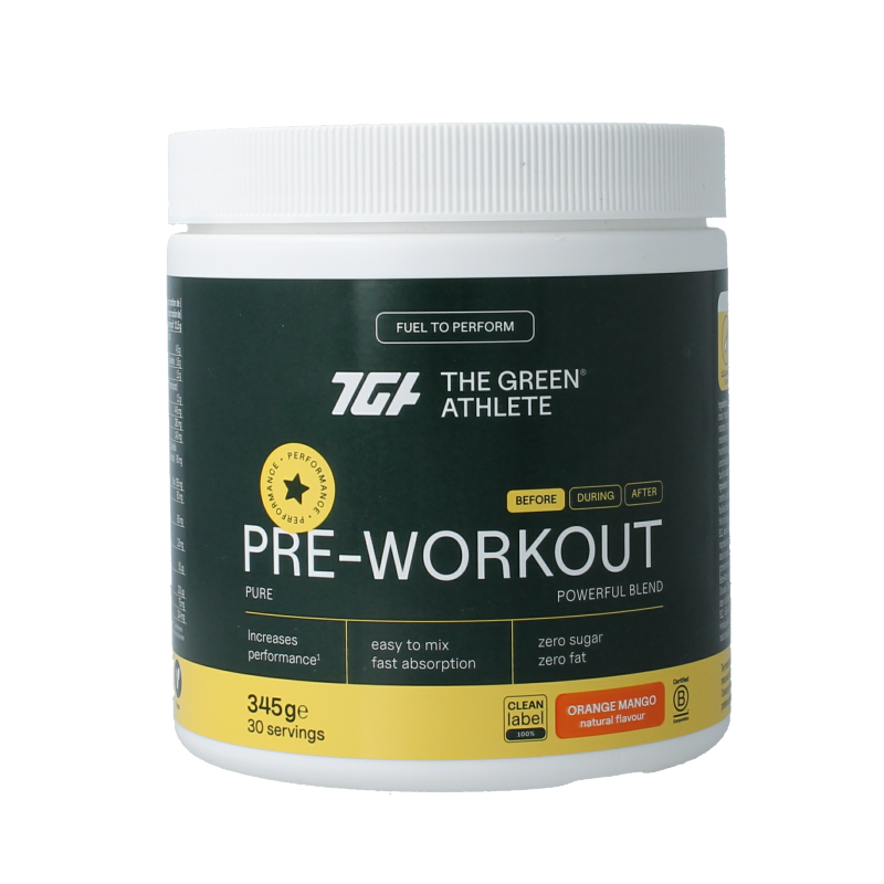 The Green Athlete Pre workout 345 Gram