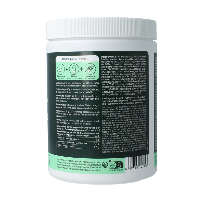 The Green Athlete BCAA 400 Gram
