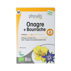Physalis Physalis Teunisbloem + Bernagie 40 caps BIO 40.00 Capsules
