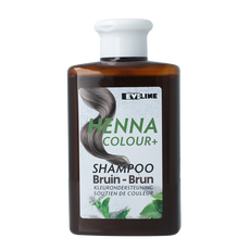Henna Cure & Care Shampoo colour + bruin 300 Milliliter