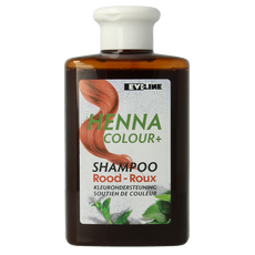 Henna Cure&Care Shampoo colour + rood 300.00 Milliliter