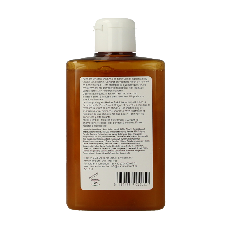Marval&Vincent Shampoo zweedse kruiden 200 Milliliter