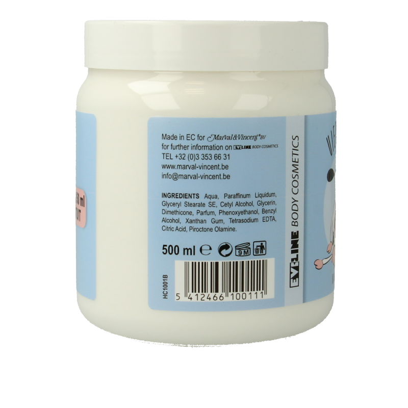 Evi Line Uiercreme 350 + 150ml 500 Milliliter