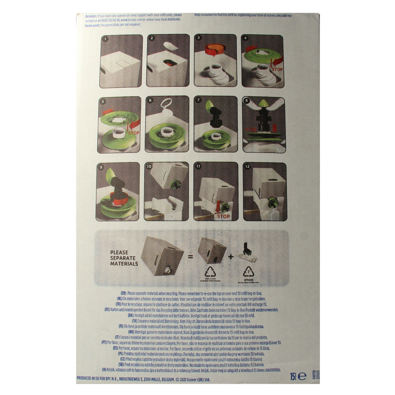 Ecover Allesreiniger lemongras/ginger 15 Liter