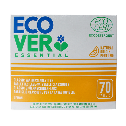 Ecover Essential vaatwastabletten 70.00 Stuks