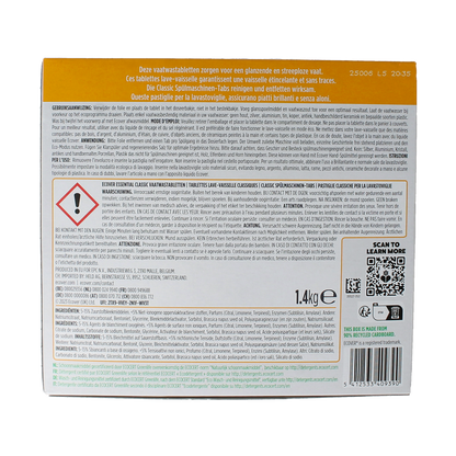 Ecover Essential vaatwastabletten 70.00 Stuks