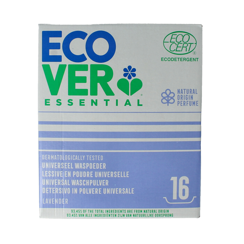 Ecover Essential waspoeder universal 1200 Gram