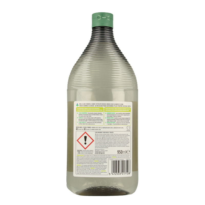 Ecover Afwasmiddel citroen & aloe vera 950 Milliliter