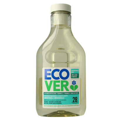 Ecover Wasmiddel vloeibaar universeel 1.00 Liter