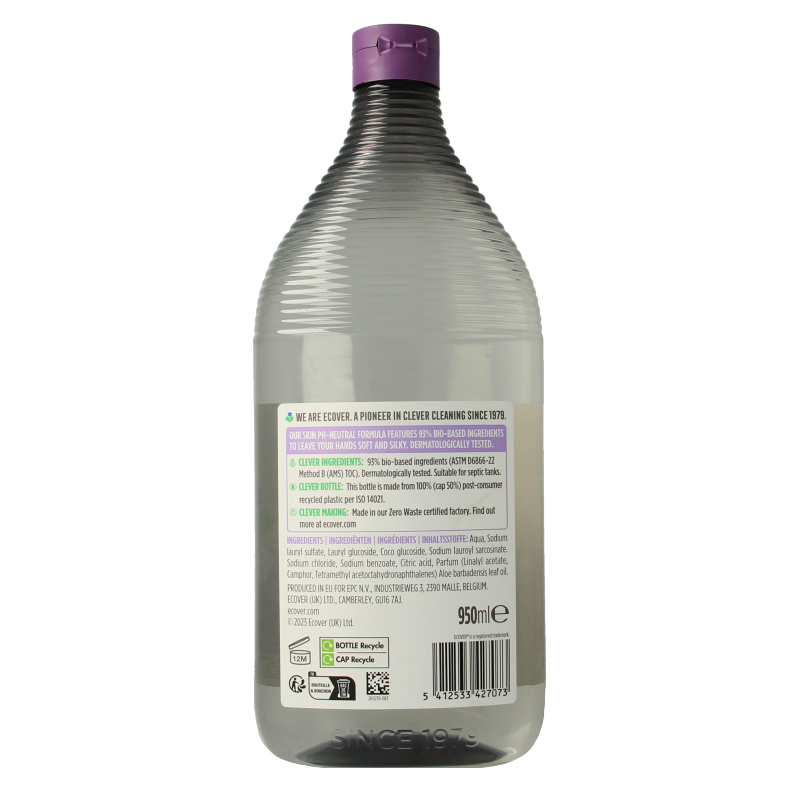 Ecover Handzeep lavendel 950 Milliliter
