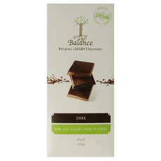 Balance Choco stevia tablet luxury puur 85 Gram