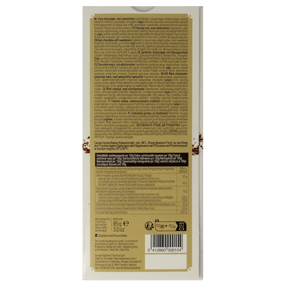 Balance Choco stevia tablet luxury puur 85.00 Gram