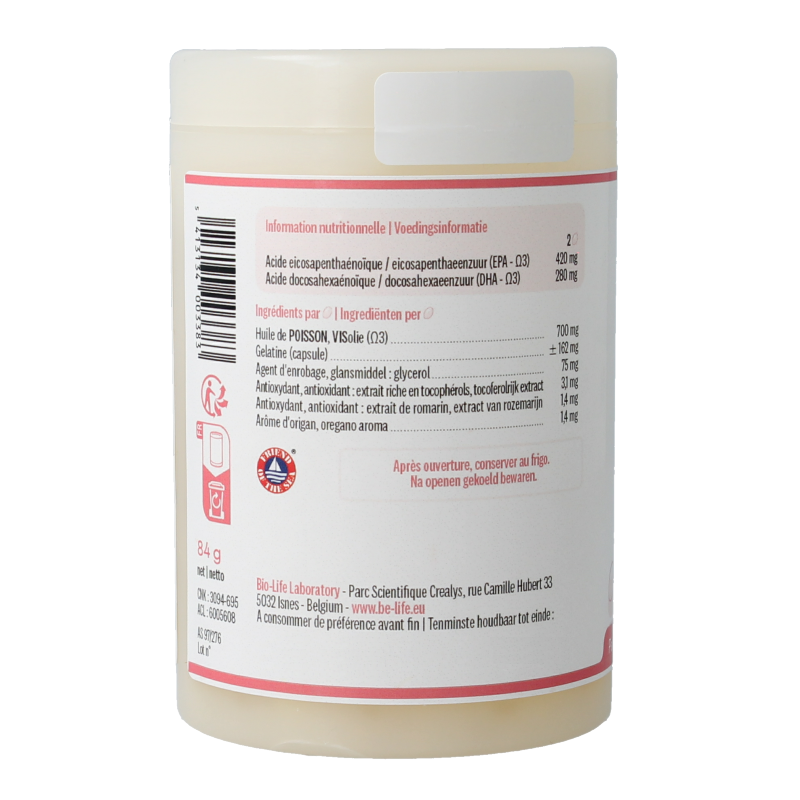 Be-Life Omega 3 magnum 1400 90 Capsules