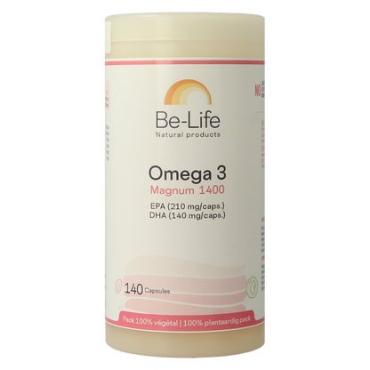 Be-Life Omega 3 magnum 1400 140.00 Capsules