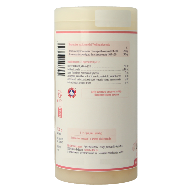 Be-Life Omega 3 magnum 1400 140 Capsules