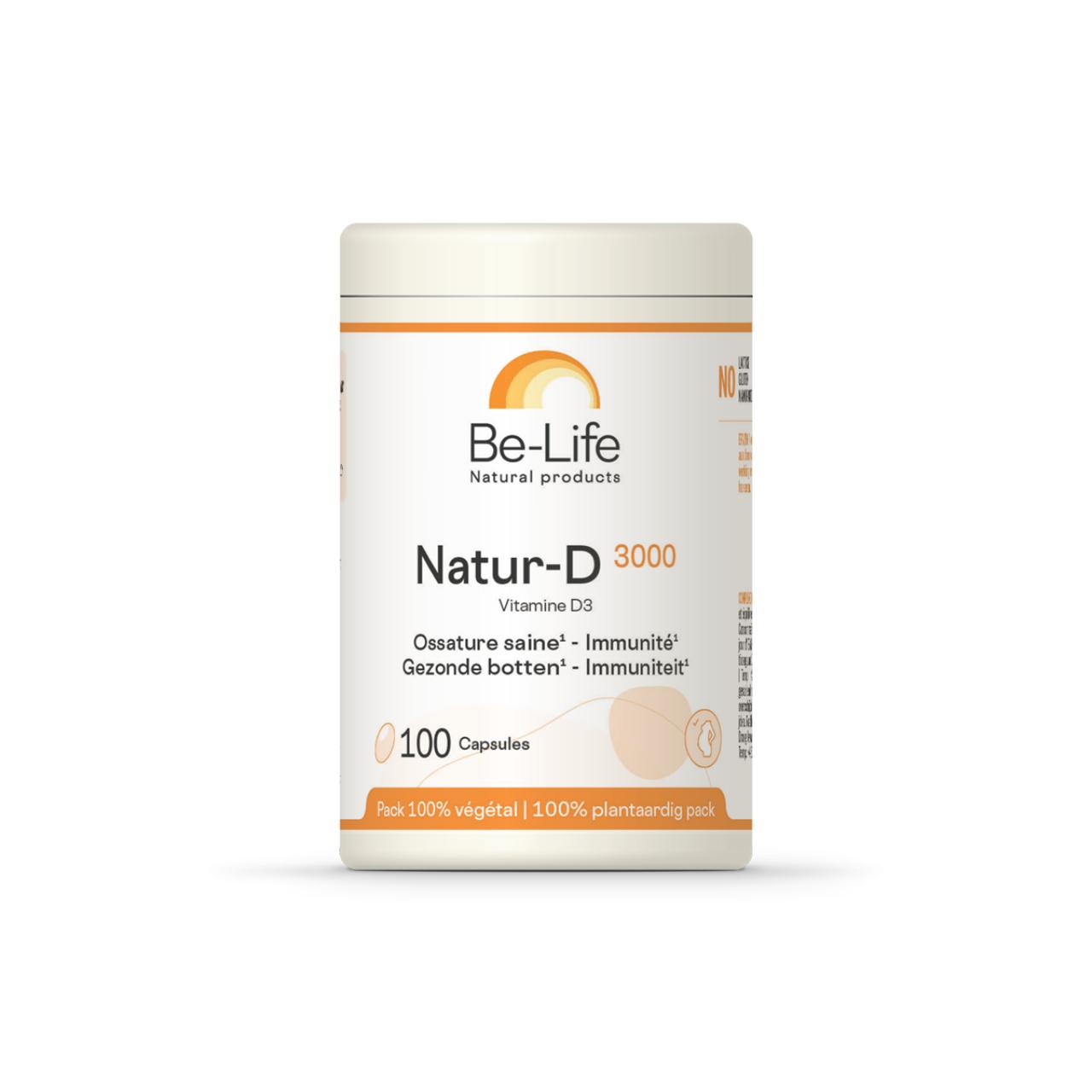 Be-Life Natur-D 3000 100 Capsules