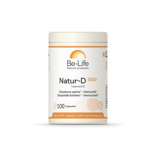 Be-Life Natur-D 3000 100 Capsules