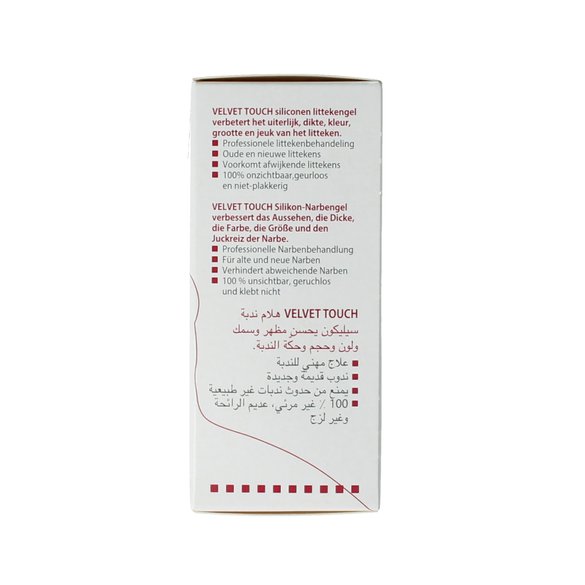 Scarban Velvet touch siliconen gel 15.00 Milliliter
