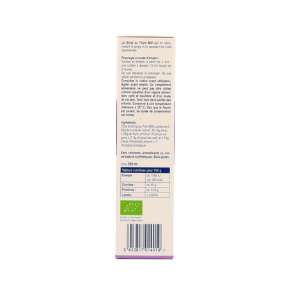 Weleda Tijmsiroop bio 200.00 Milliliter