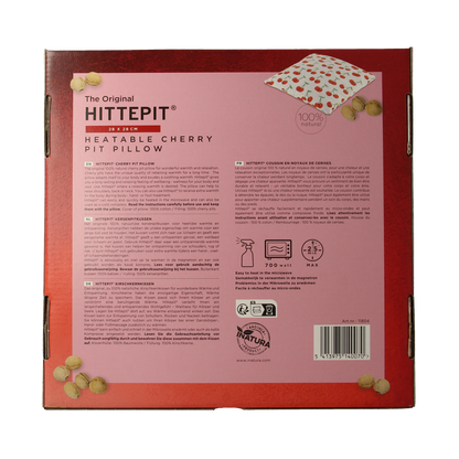 Hittepit Vierkant red cherry 1.00 Stuks