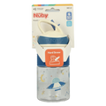 Nuby 2-in-1 Beker tuit hard 360ml 3 jaar assorti 1.00 Stuks