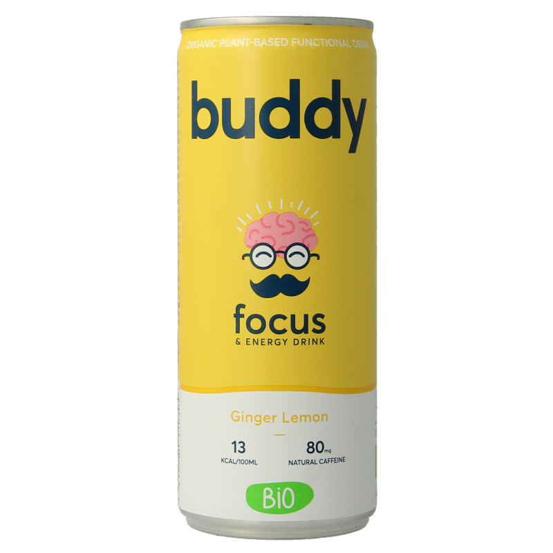 Buddy Drink ginger & lemon bio 250 Milliliter