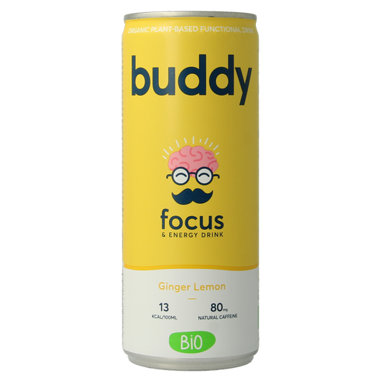Buddy Drink ginger & lemon bio 250 Milliliter