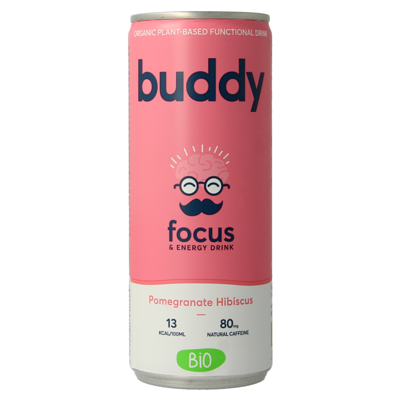 Buddy Drink pomegranate hibiscus bio 250 Milliliter