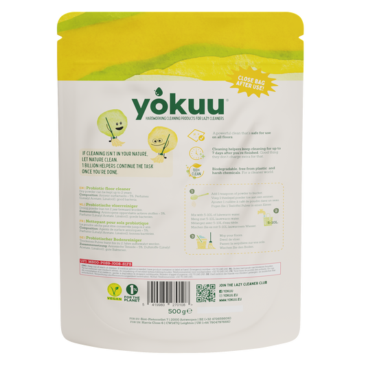 Yokuu Vloerreiniger poeder 500 Gram