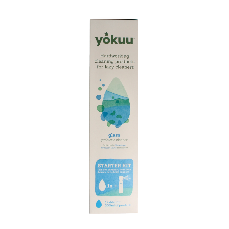 Yokuu Glasreiniger startkit 1 Stuks