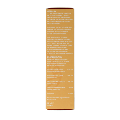DRUP Kruiden paddenstoelextract focus 50.00 Milliliter