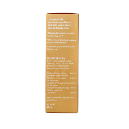 DRUP Kruiden paddenstoelextract focus 30.00 Milliliter