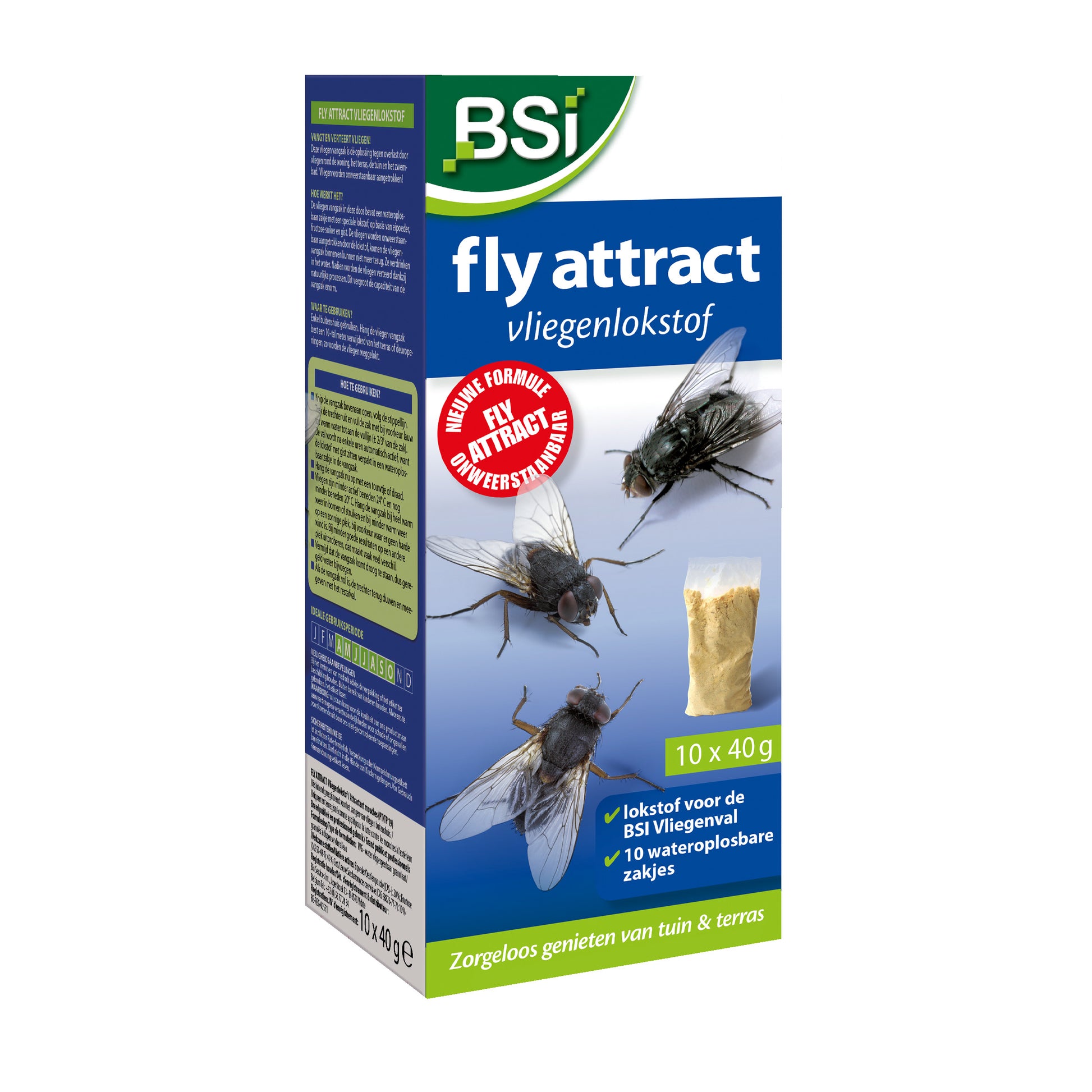 BSI Fly attract vliegenlokstof 10X40 gram 400 Gram
