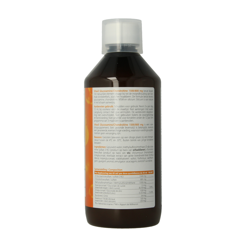 Vitasil Glucosamine chondroitine 1500/800mg 500 Milliliter