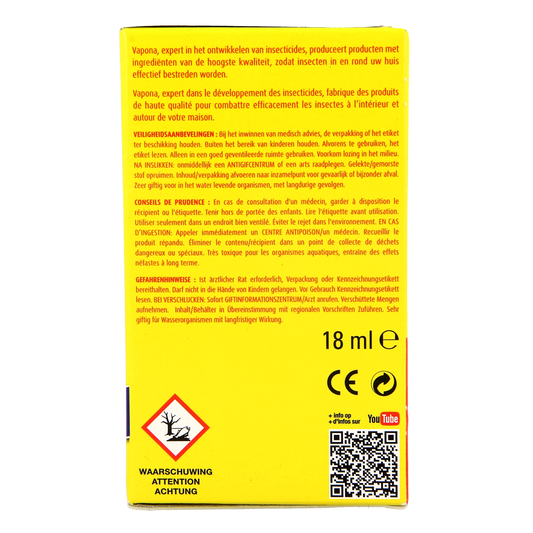 Vapona Anti mug stekker 45 nachten 1.00 Stuks