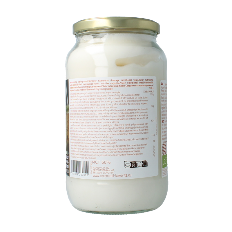 Kokovita Kokosolie 1 Liter