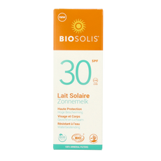 Biosolis Zonnemelk voor gezicht en lichaam SPF30 100.00 Milliliter