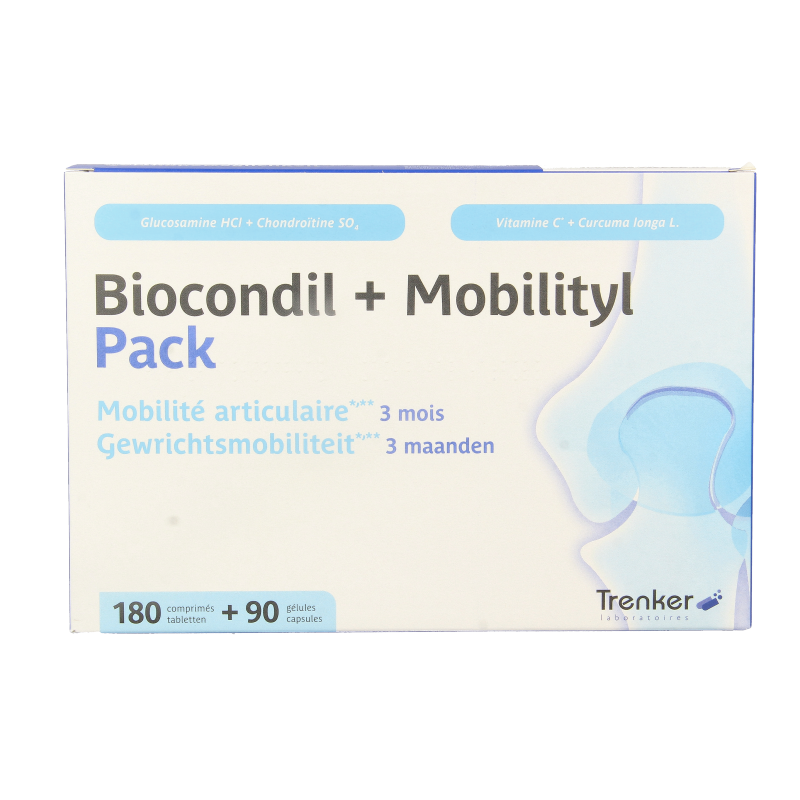 Trenker Duopack Biocondil 180 tabs + Mobilityl 90 caps (NF 1 Set