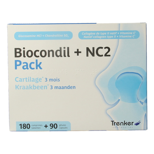 Trenker Biocondil 180 tabs + NC2 90 caps pack 1 Set