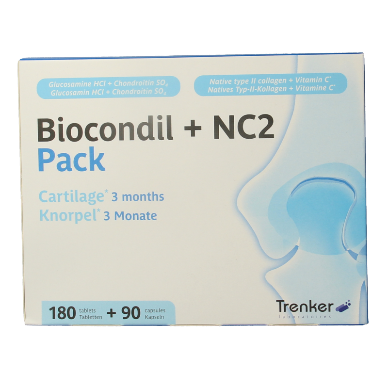 Trenker Biocondil 180 tabs + NC2 90 caps pack 1 Set