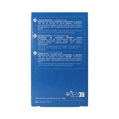 Trenker Cartilage de requin 60.00 Capsules