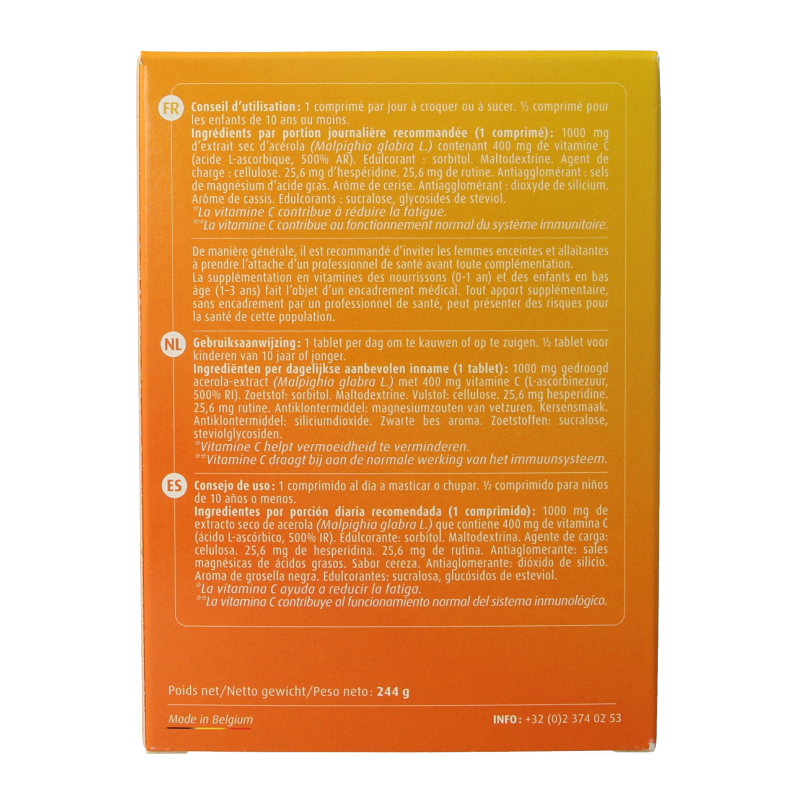 Trenker Acerola 1000 100 Tabletten