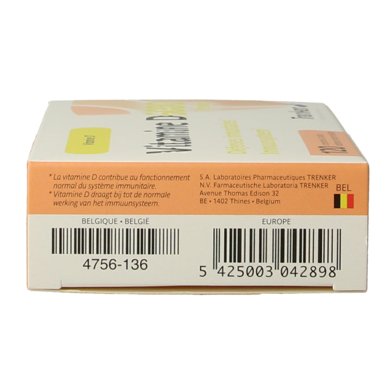 Trenker Vitamine D6000 120 Tabletten