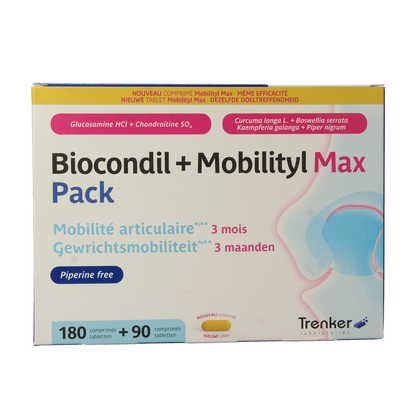 Trenker Duopack biocondil + mobility 180+90 tabletten 270.00 Tabletten