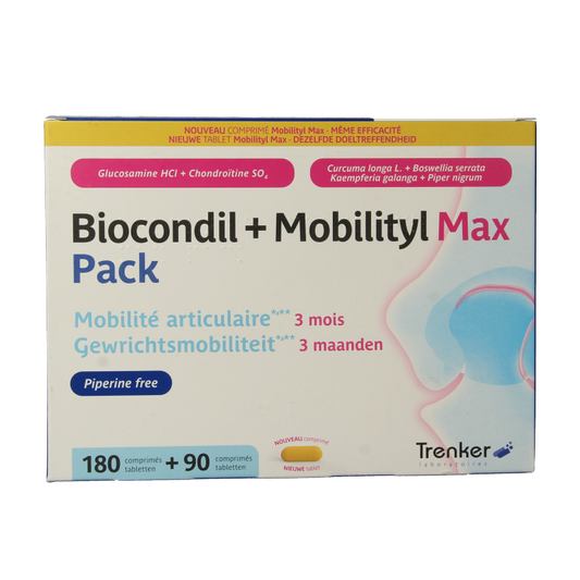 Trenker Duopack biocondil + mobility 180+90 tabletten 270 Tabletten