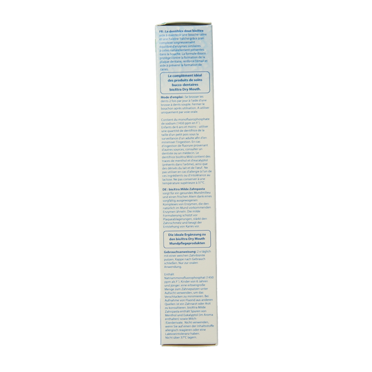 Bioxtra Tandpasta ultra mild voor droge mond 50.00 Milliliter