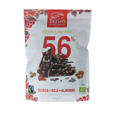 Belvas Thins puur goji amandel bio 120.00 Gram
