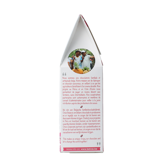 Belvas Marshmallow chocolade bio 100.00 Gram