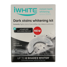 Iwhite Instant whitening kit dark stains 10.00 Stuks